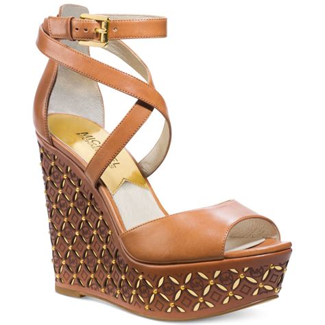 michael kors wedges for women